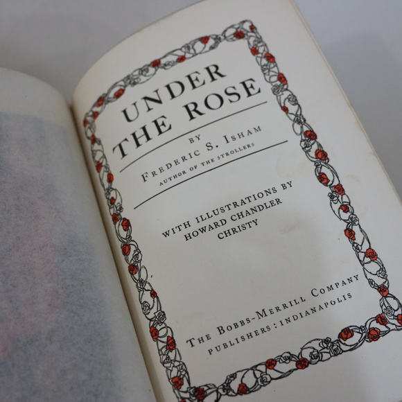 *Might be Avalible message me* Green Book Under the Rose Frederic Isham 1903 - Picture 3 of 4